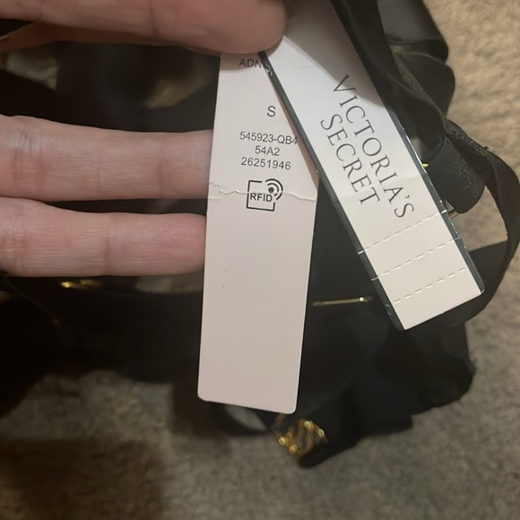 Victoria secrets bondage corset in black. Size SP - Picture 5 of 6